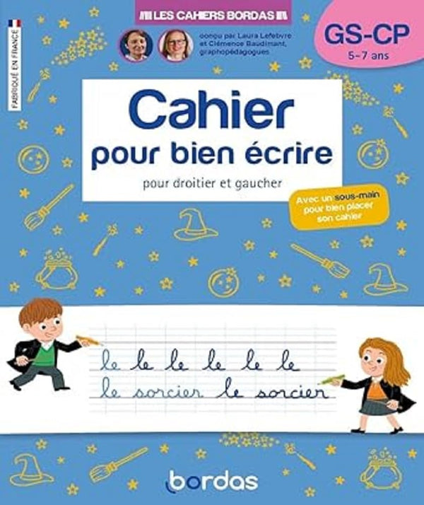 Cahier pour bien écrire - GS/CP