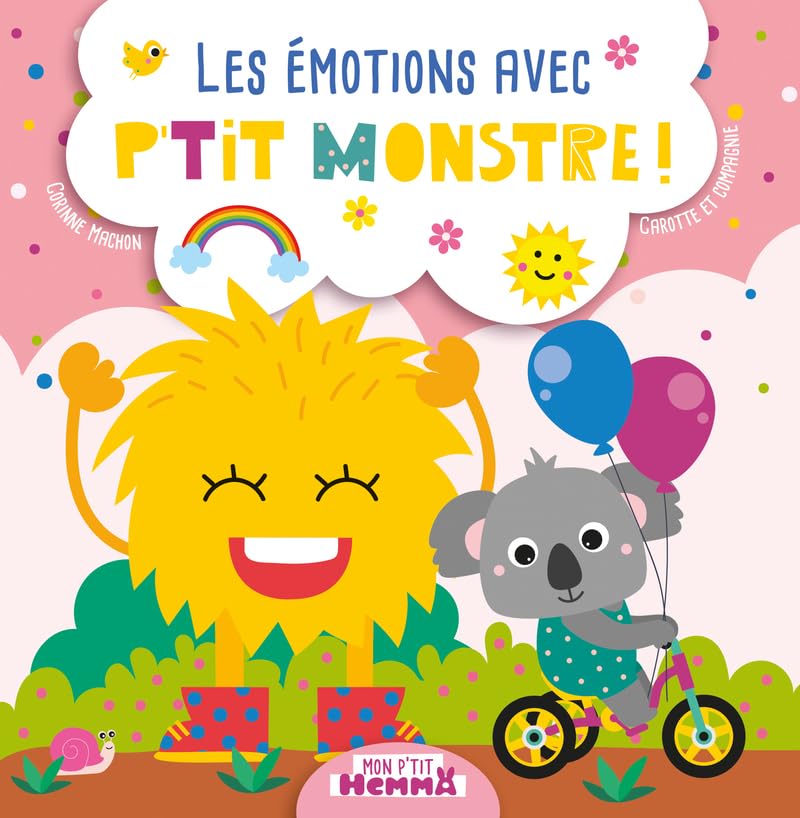 Mon P'tit Hemma - Les émotions avec P'tit Monstre ! - Album - à partir de 2 ans