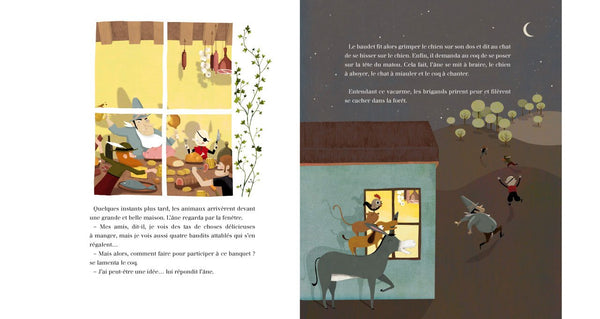 Minicontes classiques : Les musiciens de Brême