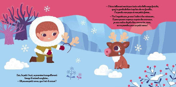 Petit renne cherche son Petit renne cherche son papa... avec toi ! - Livre tout-carton avec serre-tête offert - Dès 3 ... avec toi ! - Livre jeu avec histoire et diadème avec bois de renne - Dès 3 ans