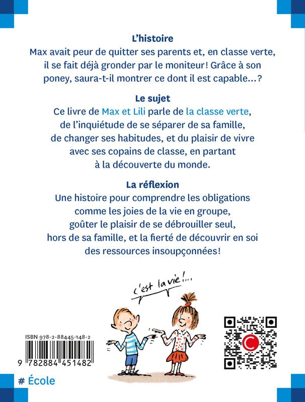 Max part en classe verte