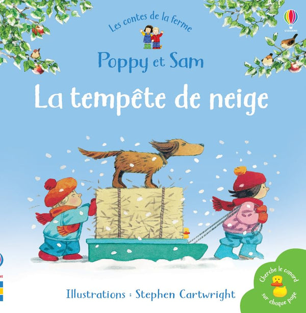 La tempête de neige - Poppy et Sam - Mini-livres