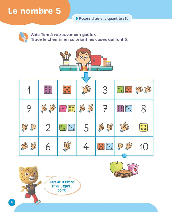 Maths Grande section 5-6 ans - A la maternelle: Les premiers apprentissages de la maternelle