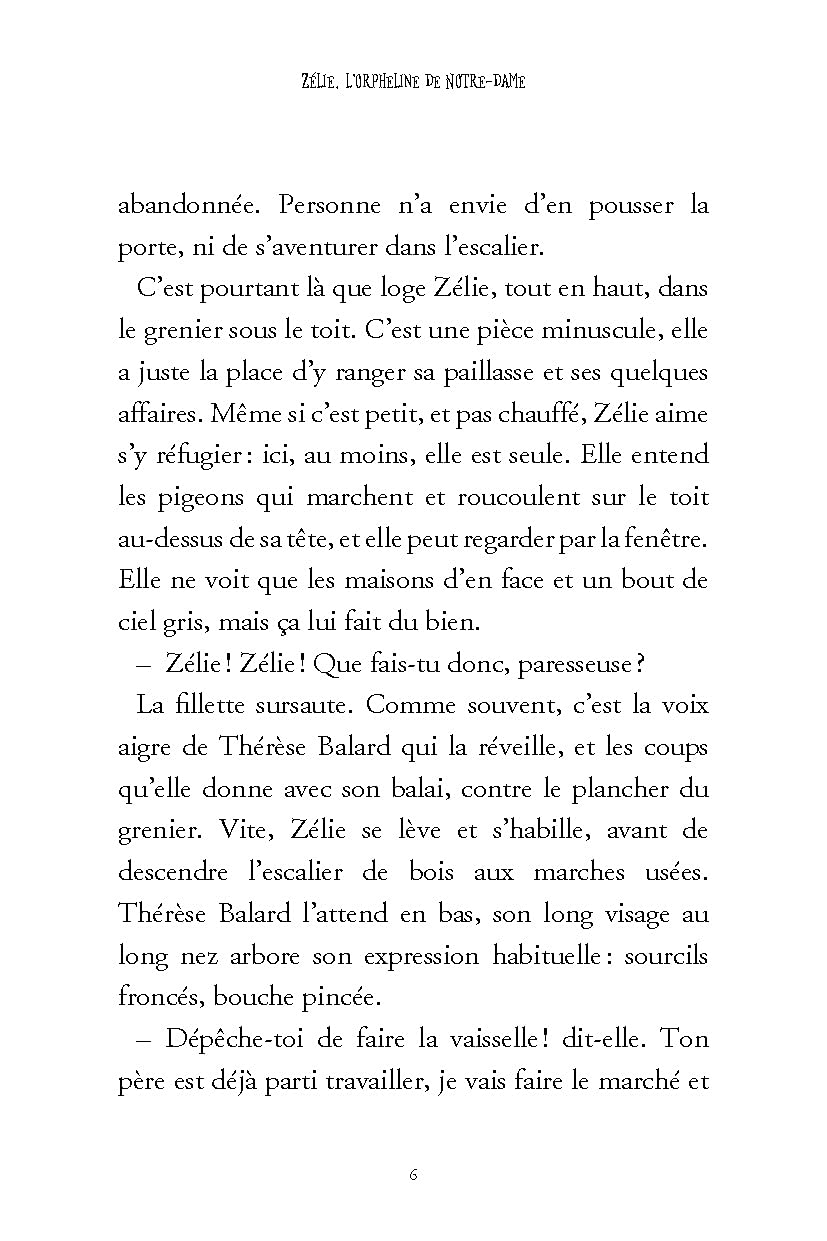 Zélie, l orpheline de Notre-Dame