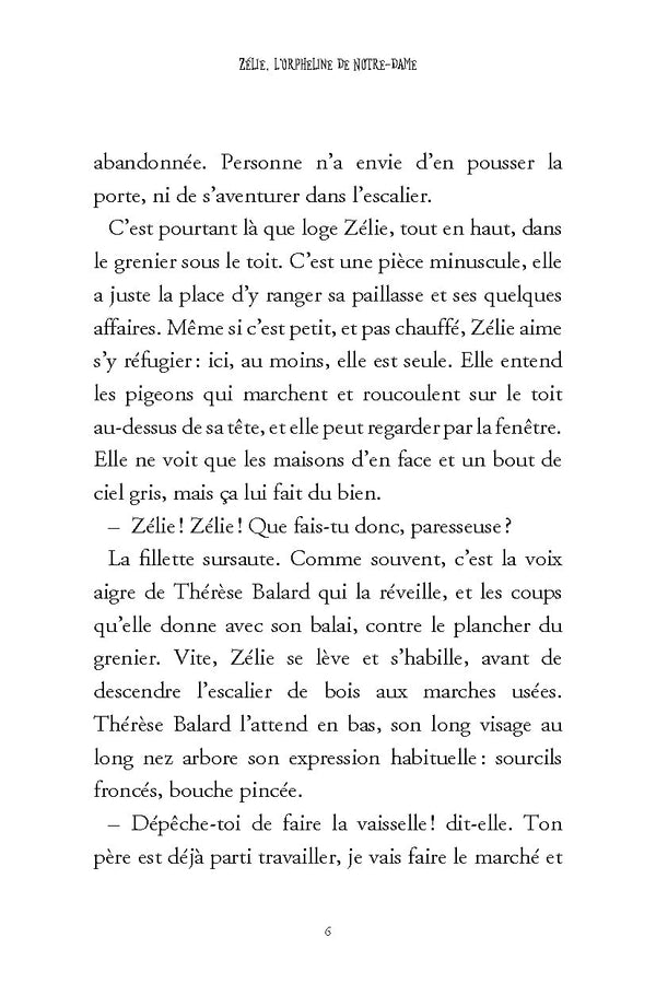 Zélie, l orpheline de Notre-Dame