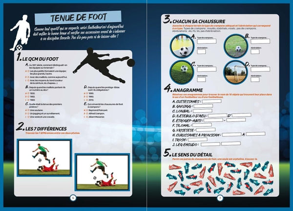 Cahier de vacances telefoot 2024