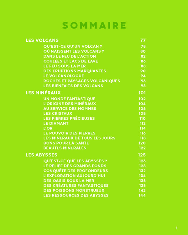 Encyclopédie - La Terre et ses trésors