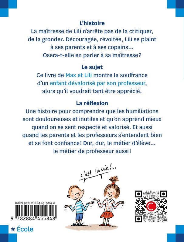 Lili trouve sa maîtresse méchante