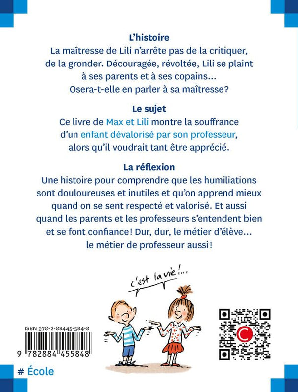 Lili trouve sa maîtresse méchante