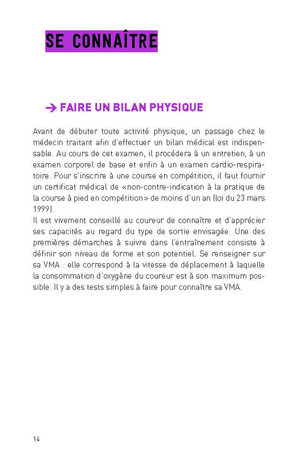 Premiers secours spécial running