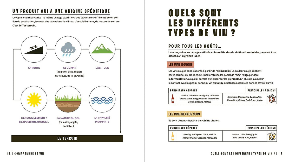 Le vin en un coup d'œil, 2e éd.