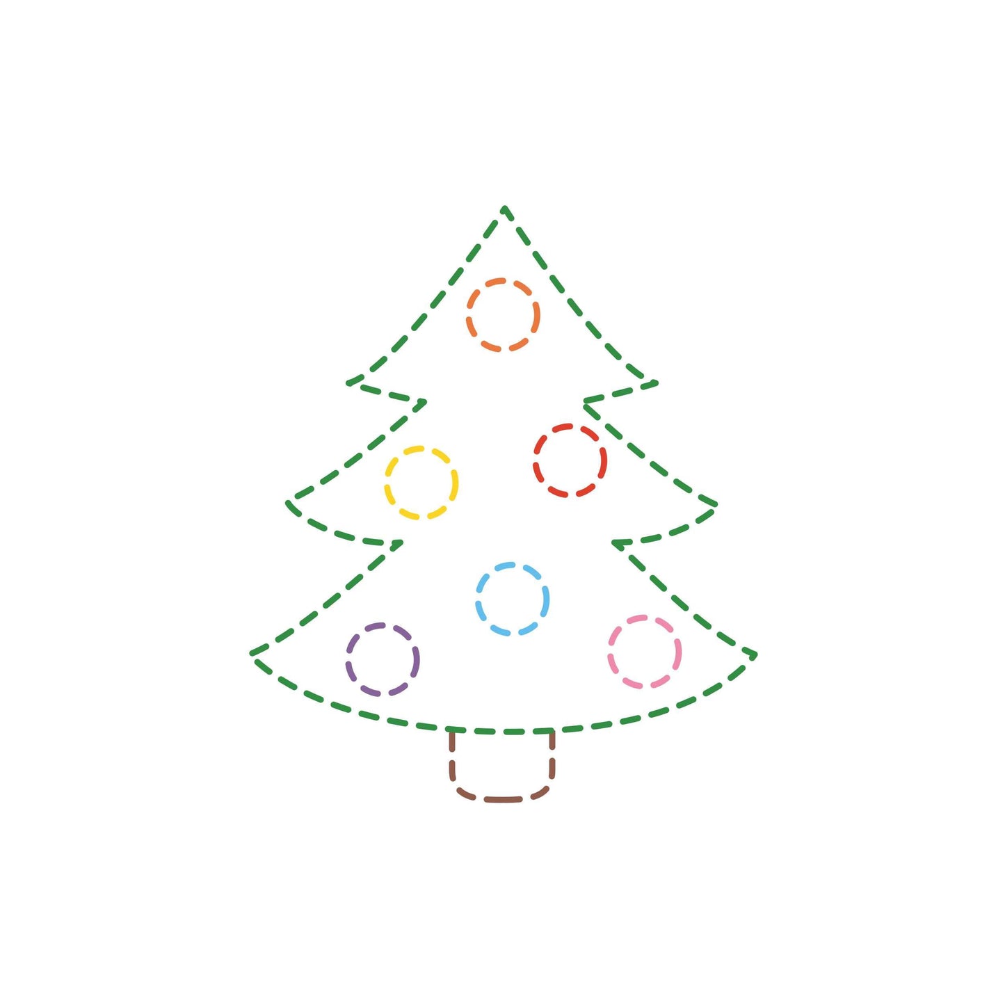 Mes premiers coloriages sans dépasser - Joyeux Noël !