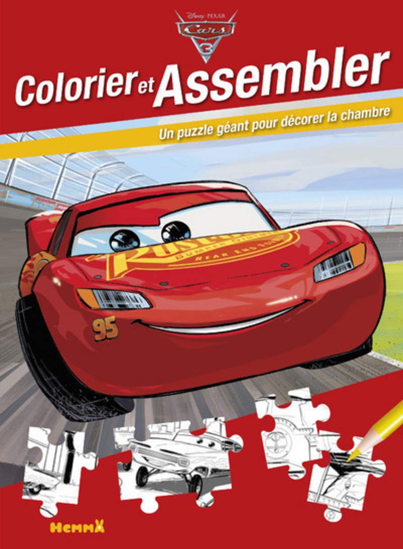 Cars 3 - Colorier et assembler