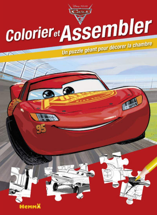 Cars 3 - Colorier et assembler