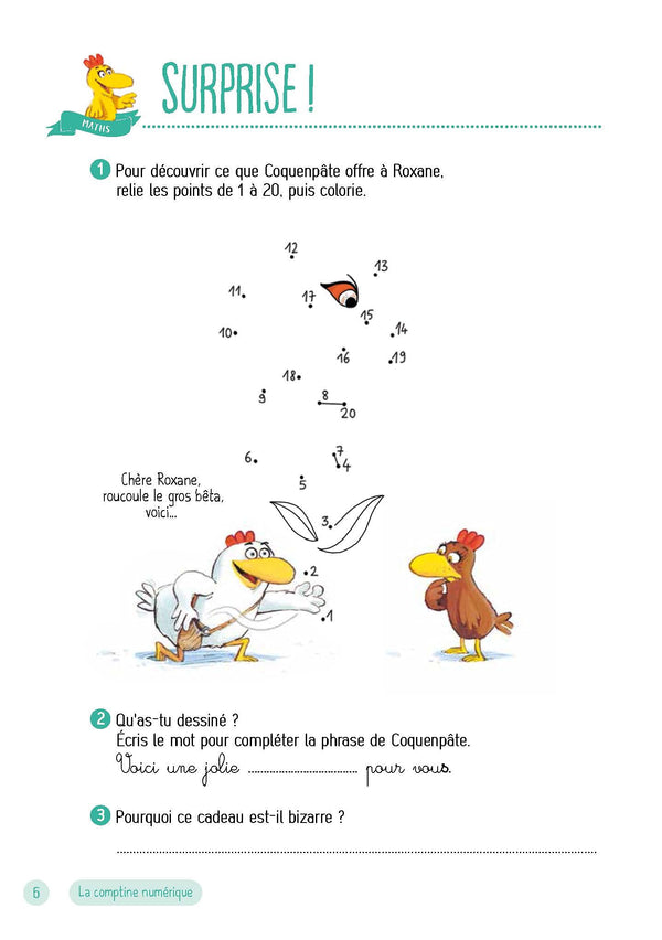 JE REVISE AVES LES P'TITES POULES 6-7 ANS