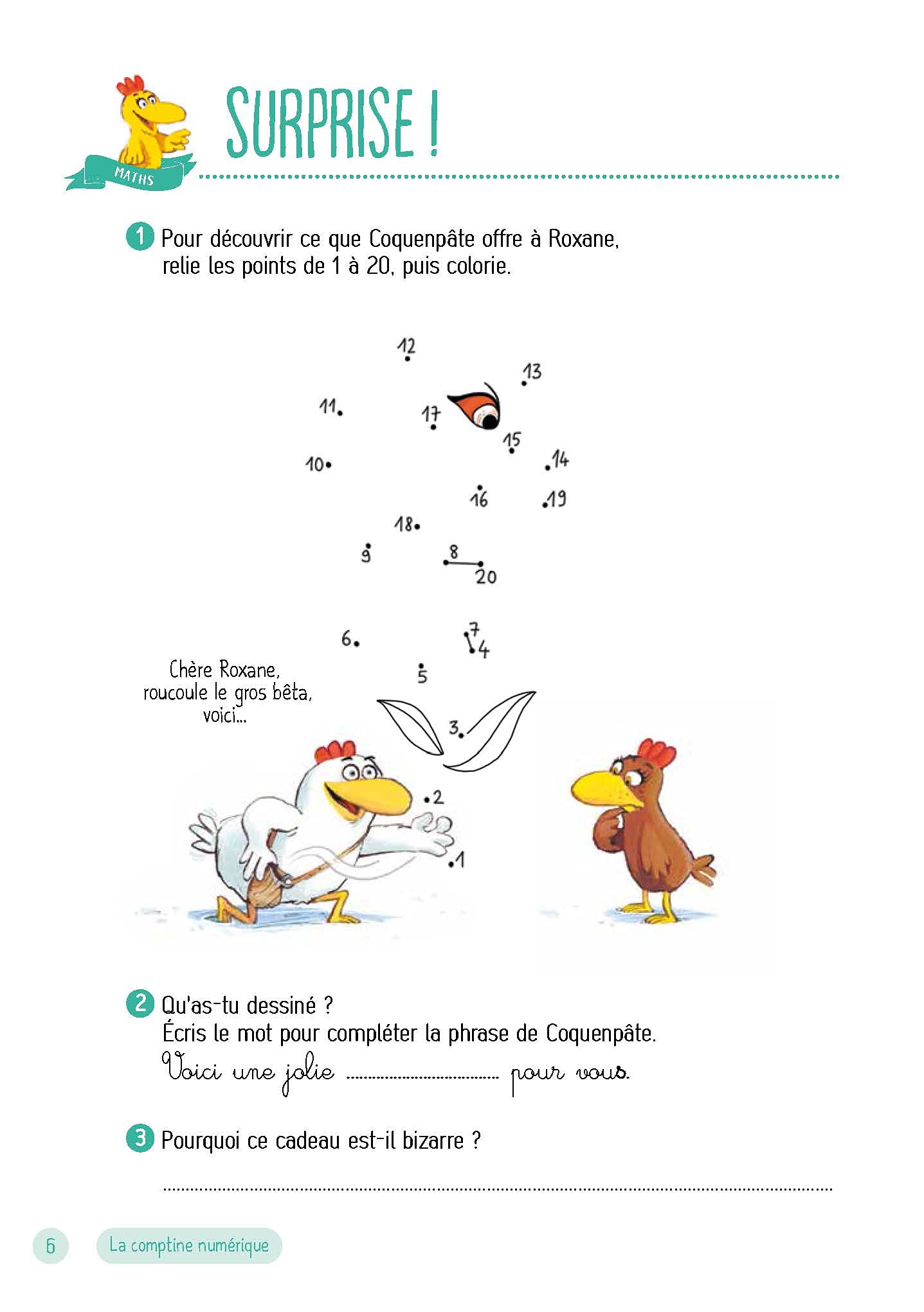 JE REVISE AVES LES P'TITES POULES 6-7 ANS