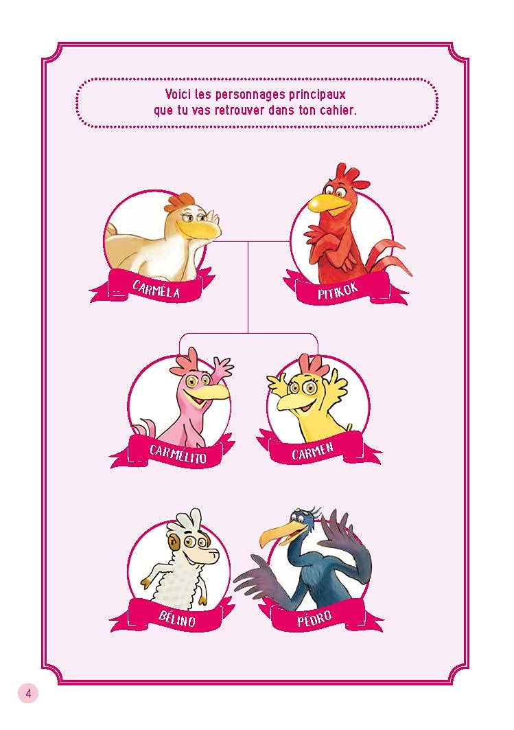 JE REVISE AVEC LES P'TITES POULES 5-6 ANS