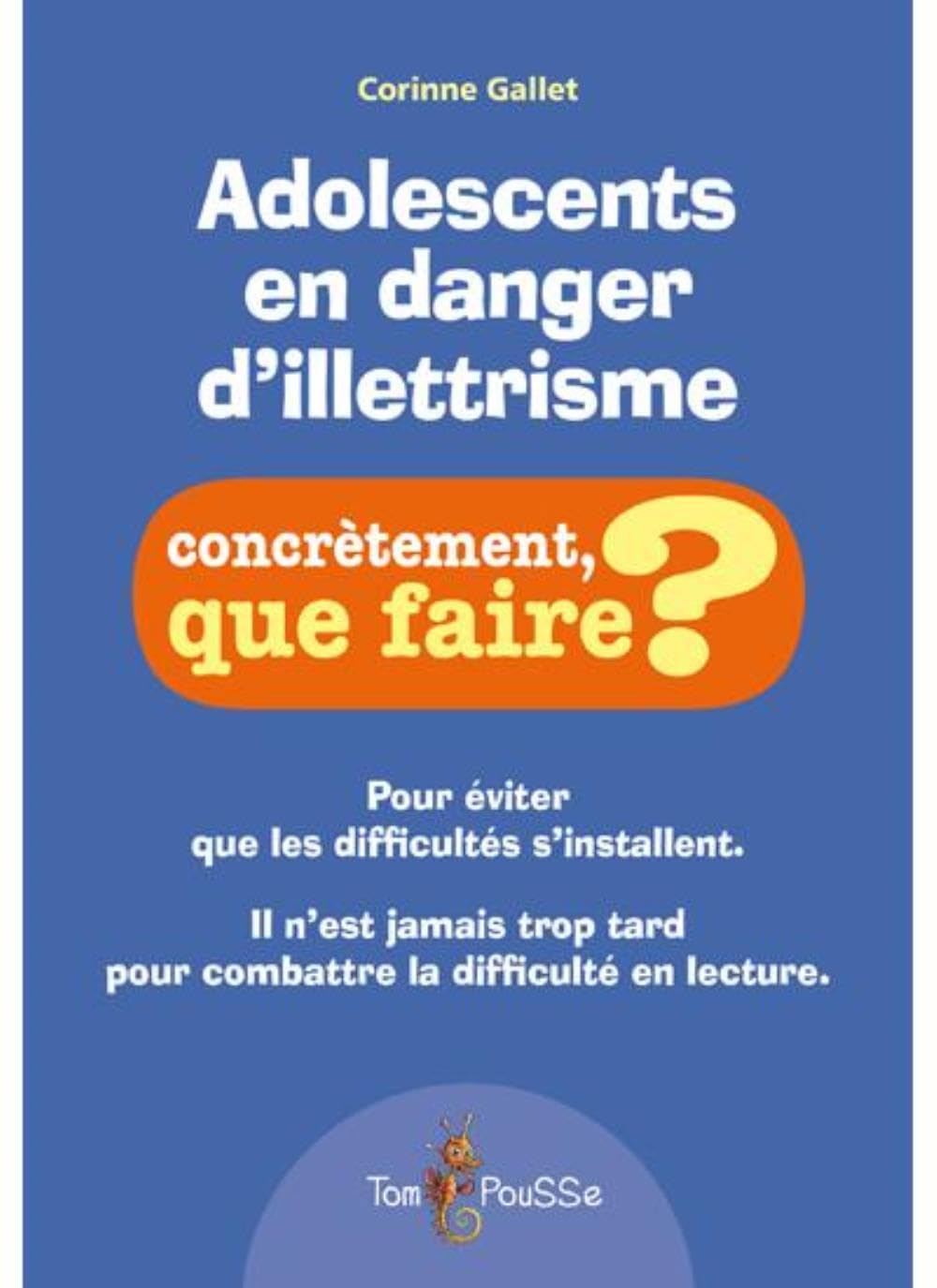 Adolescents en danger d'illetrisme