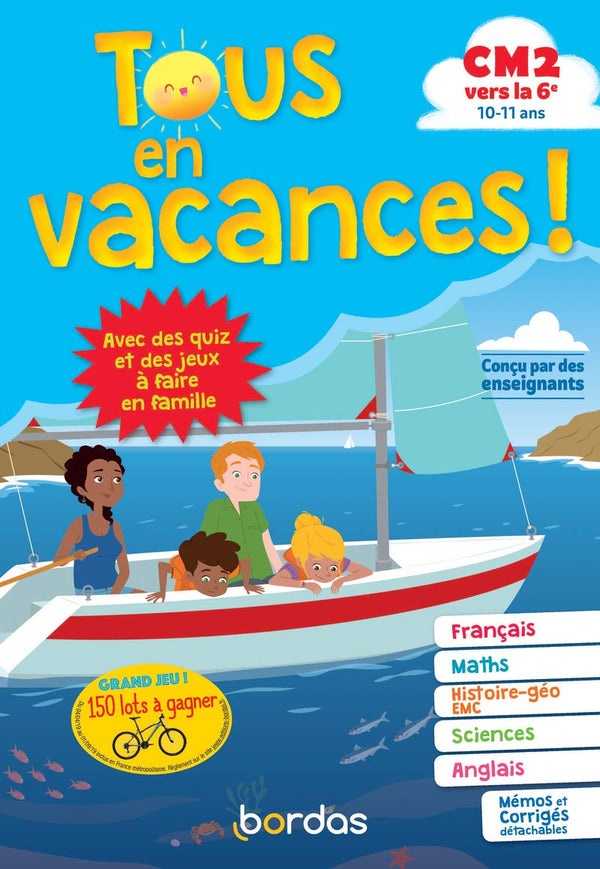 Tous en vacances ! Du CM2 à la 6e