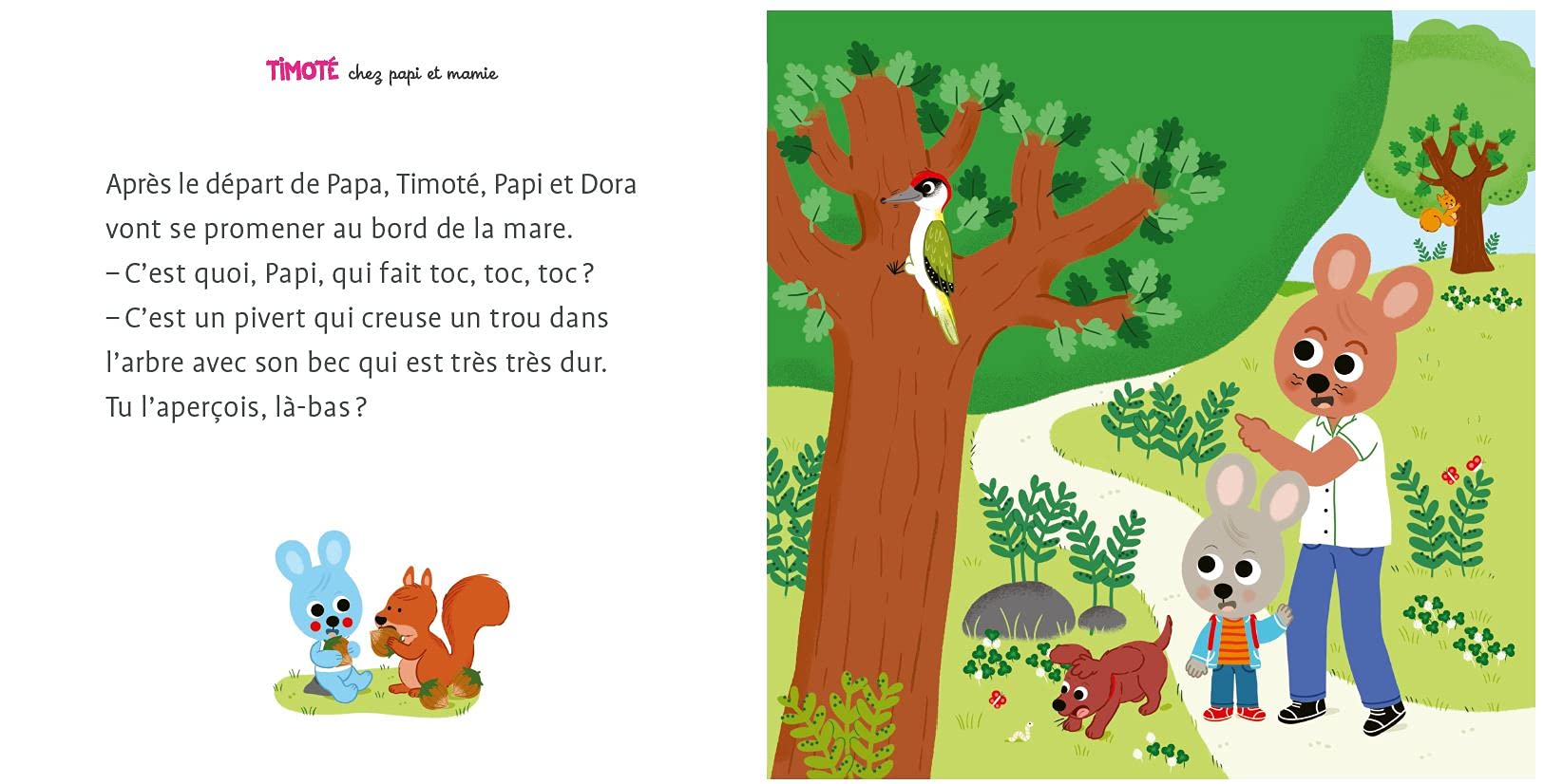 Timoté chez Papi et Mamie – Album jeunesse – À partir de 2 ans