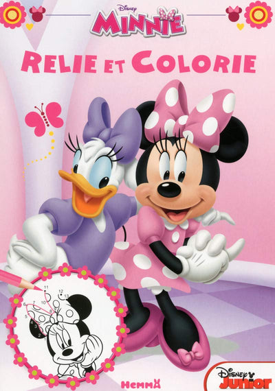 Disney - Minnie Junior - Relie et colorie