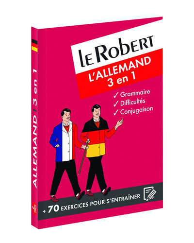 Le Robert - L'allemand 3 en 1 : grammaire, difficultés, conjugaison: Broché