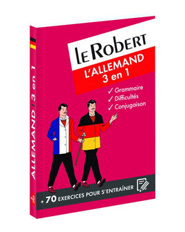 Le Robert - L'allemand 3 en 1 : grammaire, difficultés, conjugaison