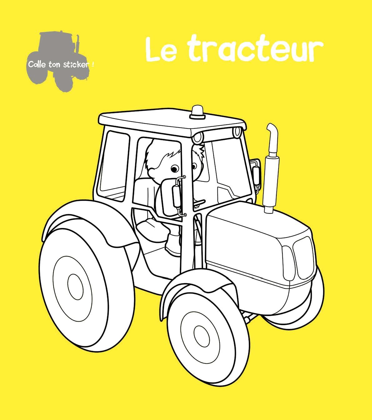 Mon coloriage p'tit garçon - La ferme