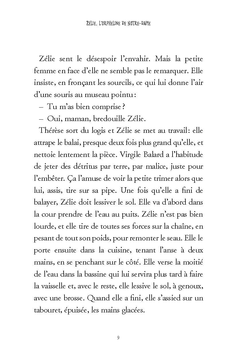 Zélie, l orpheline de Notre-Dame