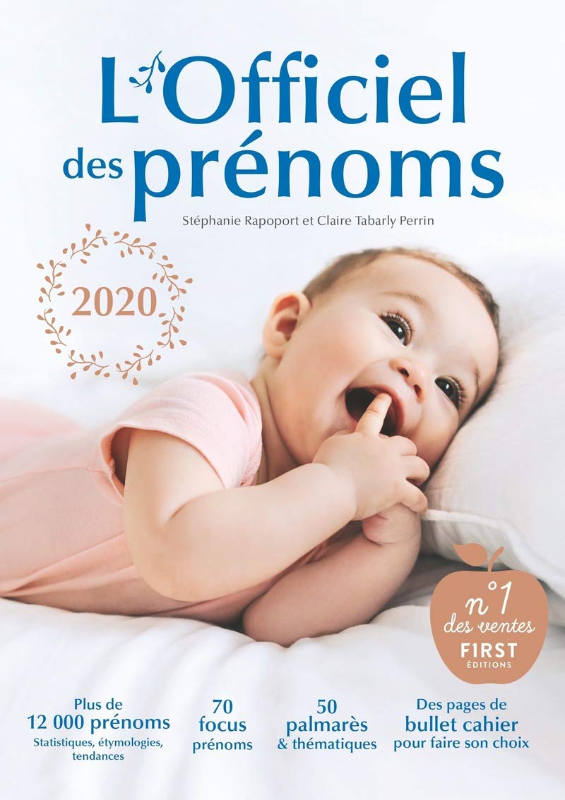 L'officiel des prénoms 2020 - plus de 12 000 prénoms, numéro 1 des ventes