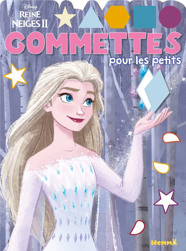 Disney La Reine des Neiges 2 – Gommettes pour les petits - Livre de gommettes – Dès 3 ans