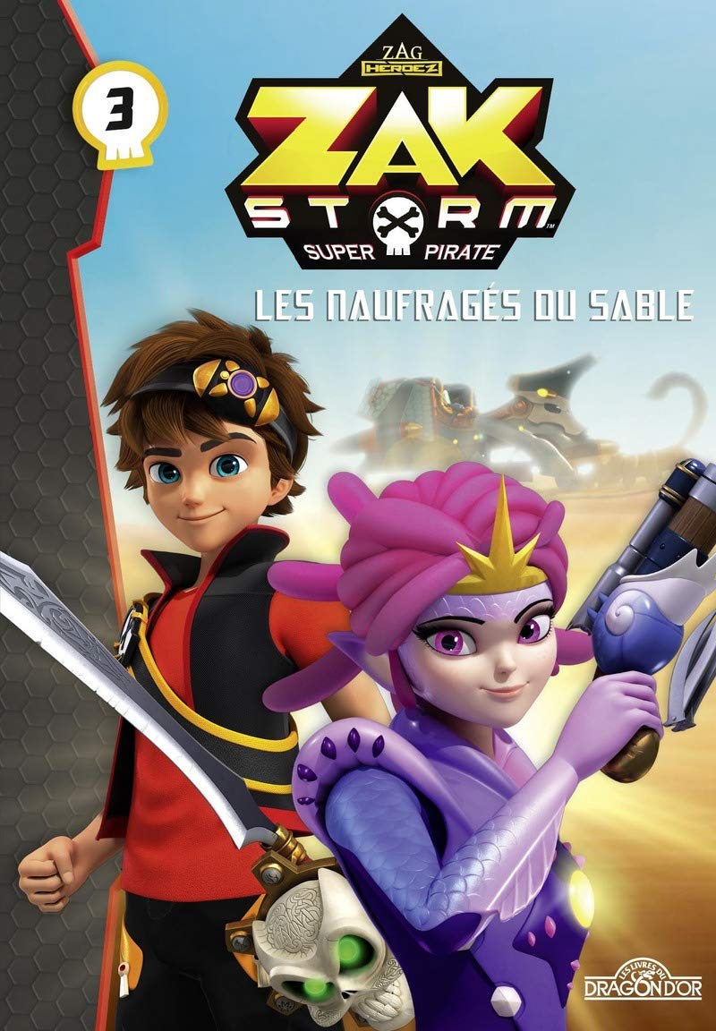 Zak Storm - Tome 3 - Les naufragés du sable (3)