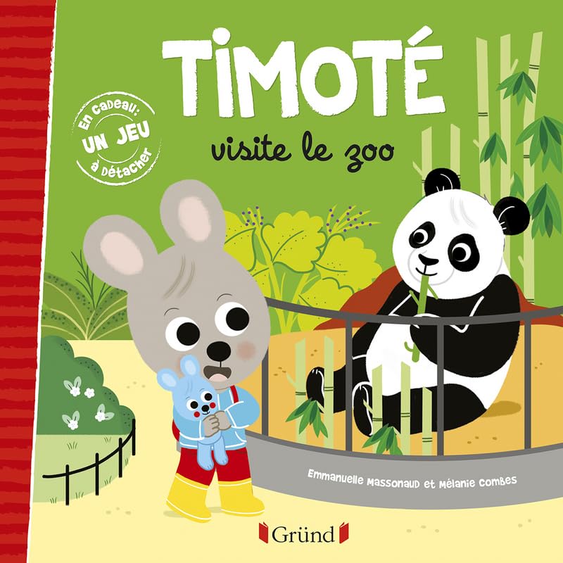 Timoté visite le zoo – Album jeunesse – À partir de 2 ans