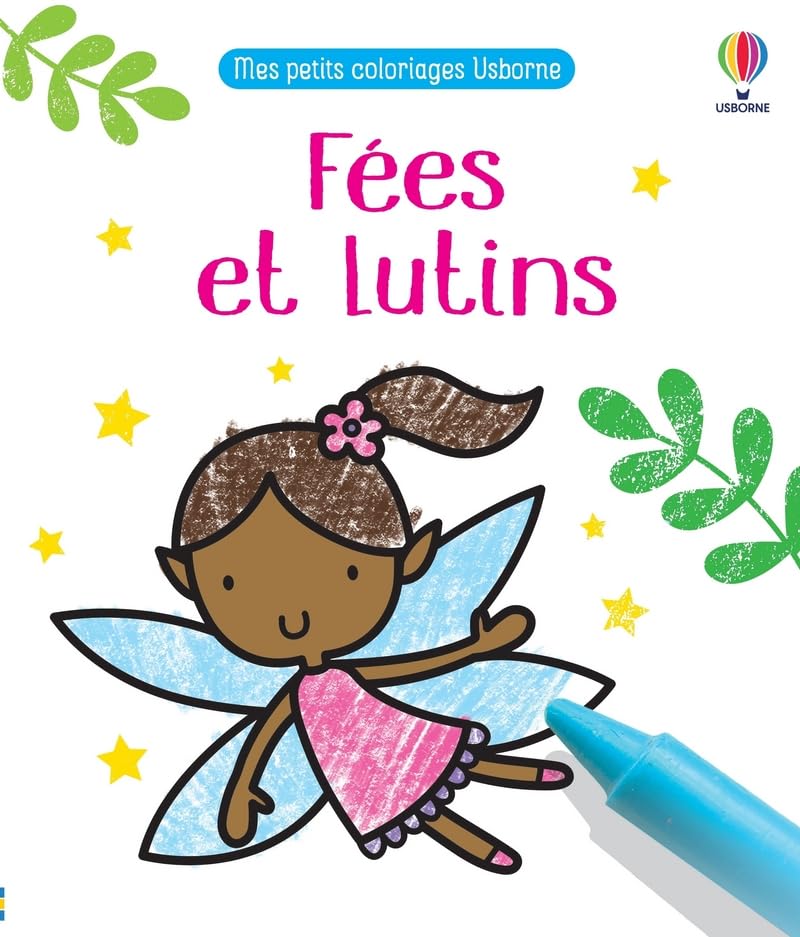 Fées et lutins - Mes petits coloriages Usborne