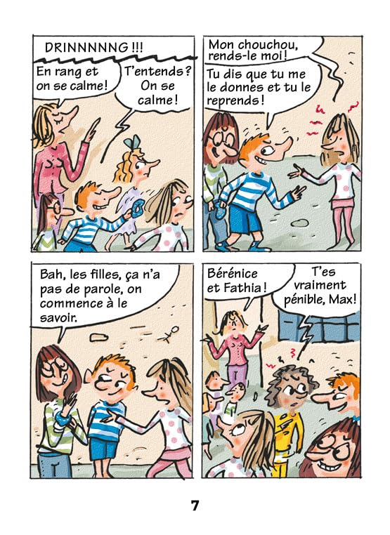 Max embête les filles