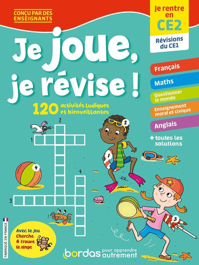 Je joue, je révise ! - Je rentre en CE2 - Cahier de vacances