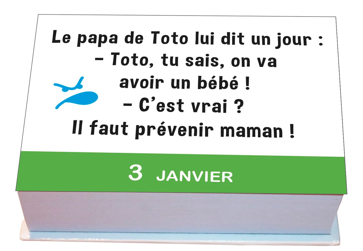 Minimaniak - 365 blagues de Toto, mini calendrier