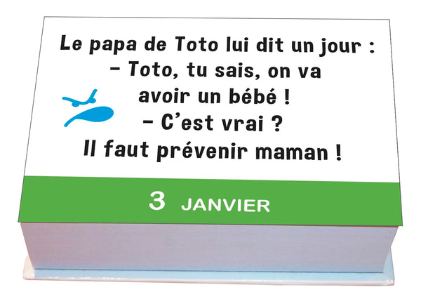 Minimaniak - 365 blagues de Toto, mini calendrier