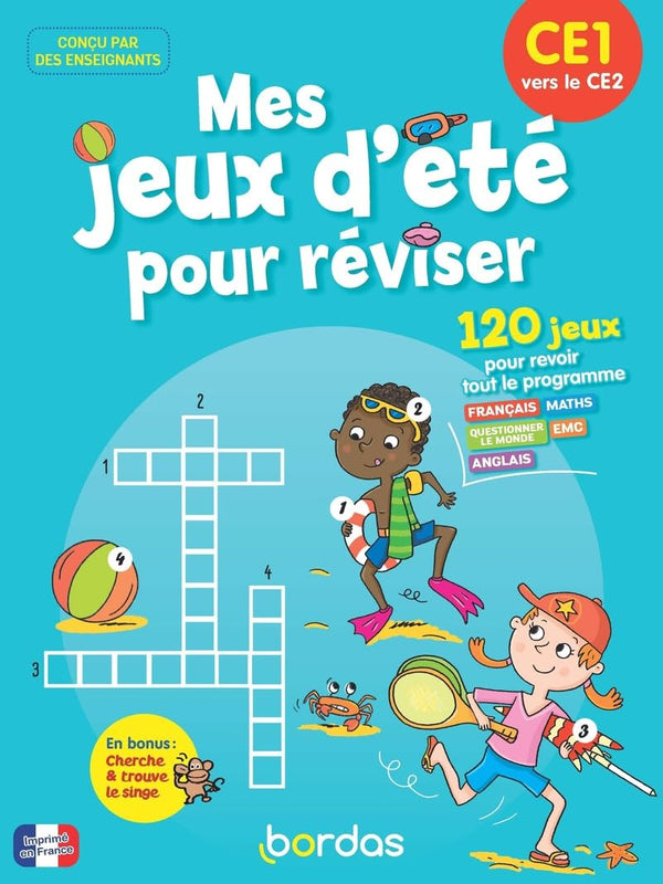Mes jeux d'été pour réviser - Je rentre en CE2