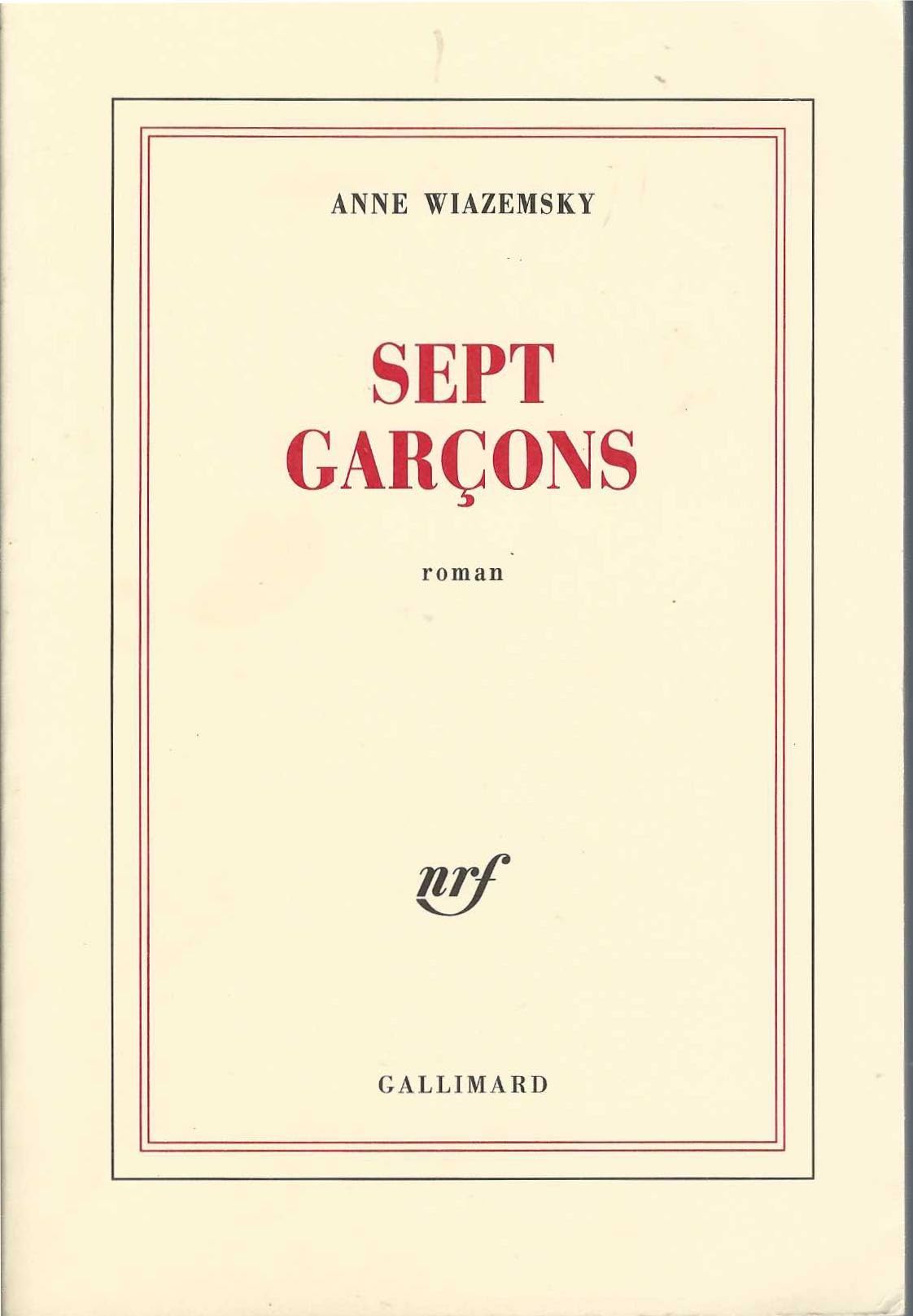 Sept Garçons