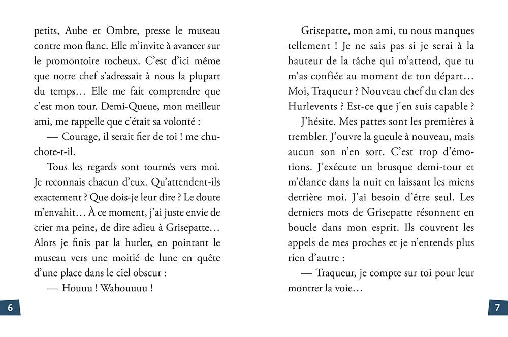 L'APPEL DES LOUPS TOME 6 - LE CHEF DES HURLEVENTS