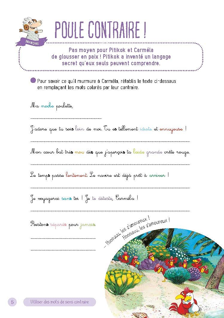 JE REVISE AVEC LES P'TITES POULES 8-9 ANS