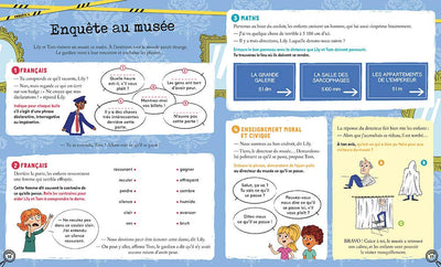 Cahiers de vacances ludiques - Enquêtes en vacances : du CE2 au CM1