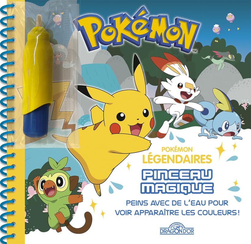 Pokémon – Pinceau magique – À la recherche des Pokémon légendaires – Dès 3 ans