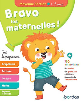 Bravo les maternelles ! - Moyenne section (MS) -Tout le programme - Dès 4 ans