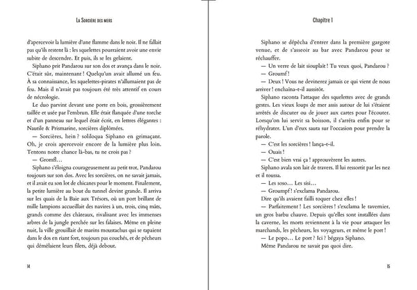 Siphadventure - La sorcière des mers - Le Roman (1)