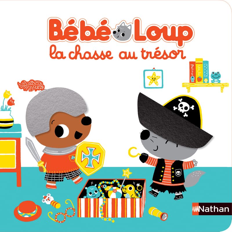 Bébé Loup - La chasse au trésor - Livre surprise dès 6 mois