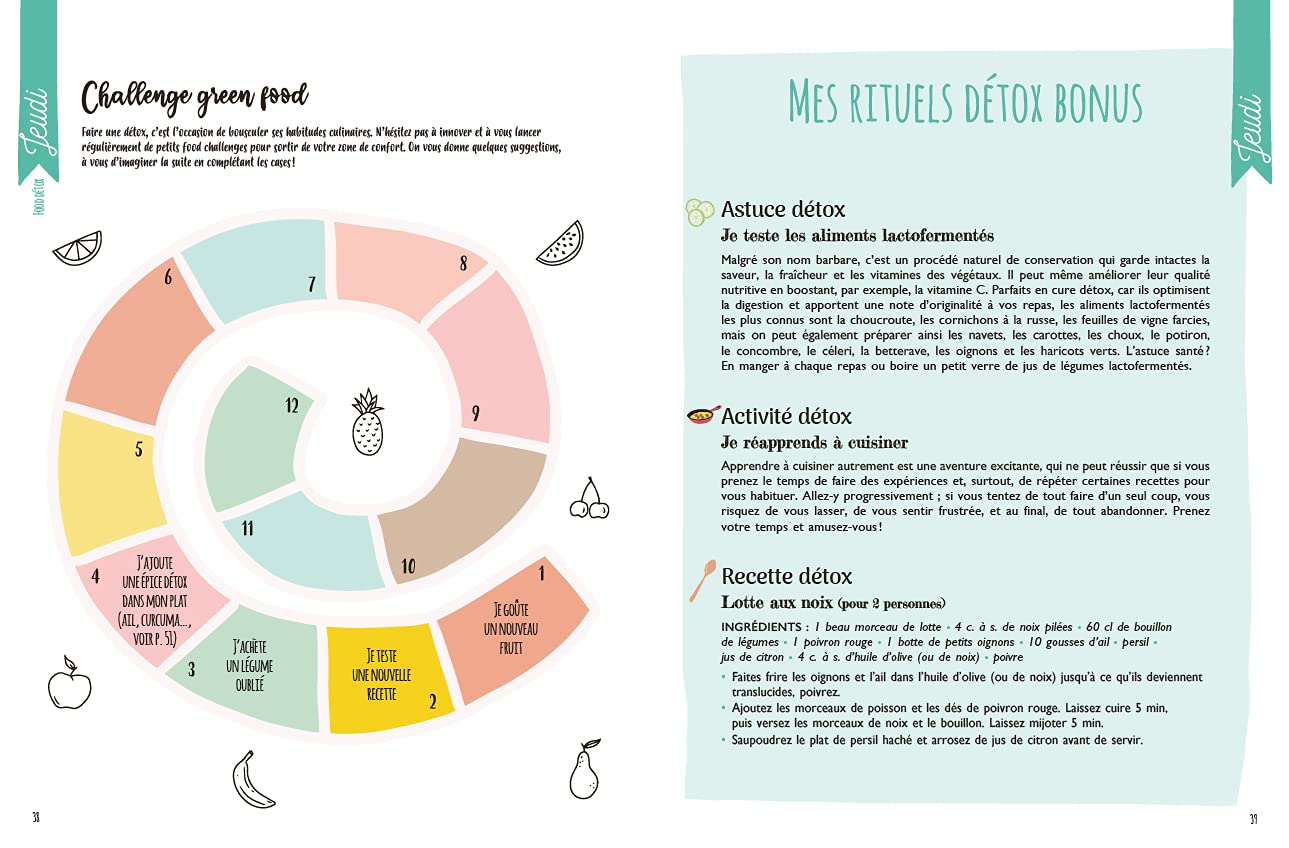 Mon cahier Mes rituels feel good Détox