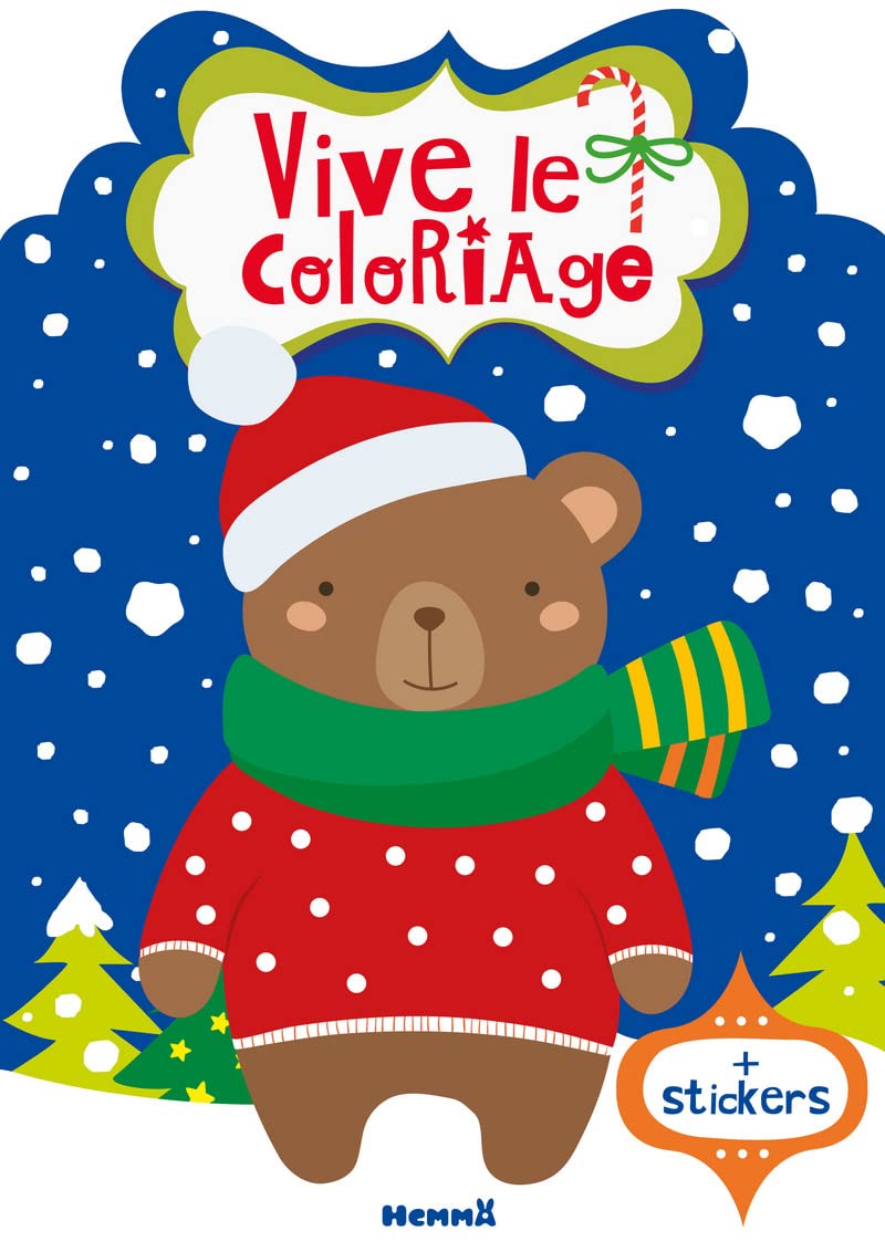 Vive le coloriage Noël