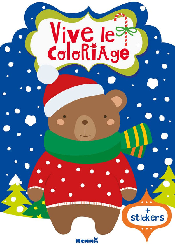 Vive le coloriage Noël